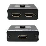 Splitter Switch HDMI Bidireccional 4K 2 Puertos Unno Tekno